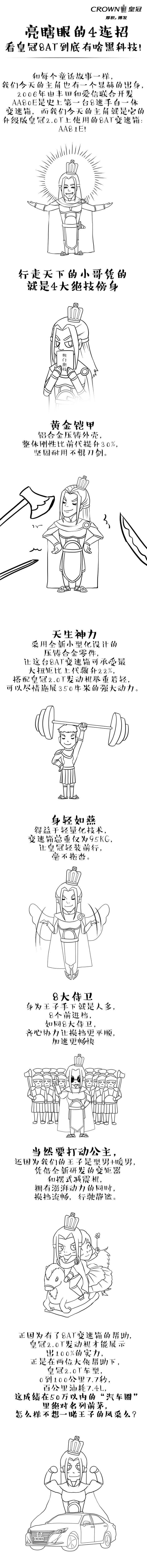 亮瞎眼的4連招，看皇冠8AT到底有啥黑科技！